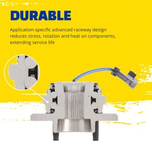 Fiat 500 Wheel Hub Assembly - Rear - Moog - `12-`19 Fiat 500 Wheel Hub Assembly - Rear - Moog - `12-`19