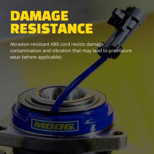 Fiat 500X Hub Assembly - Front - Moog - `16-`20 Fiat 500X Hub Assembly - Front - Moog - `16-`20