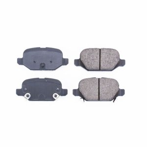 Fiat 500 Brake Pads - Rear - PowerStop - Z16 Evolution Ceramic - `13-`17