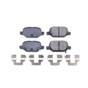Fiat 500 Brake Pads - Rear - PowerStop - Z17 Evolution - `12-`17
