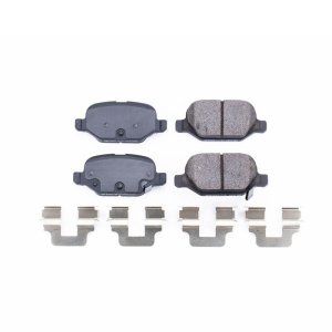 Fiat 500 Brake Pads - Rear - PowerStop - Z17 Evolution - `12-`17
