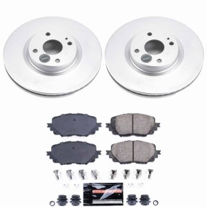 Fiat 124 Spider Brake Kit - Front - PowerStop - Z23 Coated - `17-`20