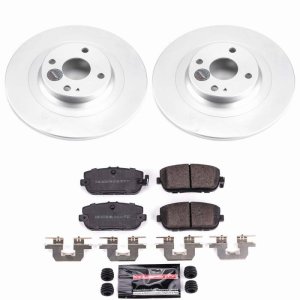 Fiat 124 Spider Brake Kit - Rear - PowerStop - Z23 Evolution Coated - `17-`20