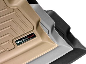 Fiat 500L FloorLiner - Front + Rear - WeatherTech - DigitalFit - Black - `13-`27