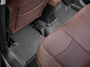 Fiat 500x FloorLiner - Rear - WeatherTech - DigitalFit - Black - `16-`27