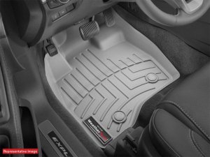 Fiat 500 FloorLiner - Front - WeatherTech - DigitalFit - Cocoa - `11-`27