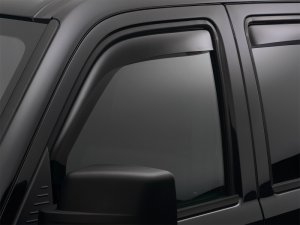 Fiat 500X Wind Deflector - Front - WeatherTech - Dark Smoke - `16-`27