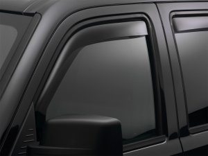 Fiat 500X Wind Deflector - Front - WeatherTech - Dark Smoke - `16-`27