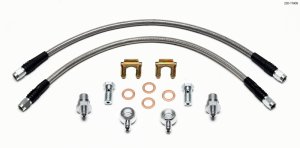Fiat 500 Brake Hose - Rear - Wilwood - Flexline - `11-`27 Fiat 500 Brake Hose - Rear - Wilwood - Flexline - `11-`27