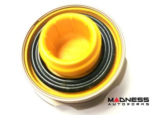 FIAT 500 Oil Cap - Genuine ABARTH - Aluminum - EU Models