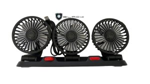 FIAT Topolino Fan Kit - 3 Fan Set w/ USB FIAT Topolino Fan Kit - 3 Fan Set w/ USB