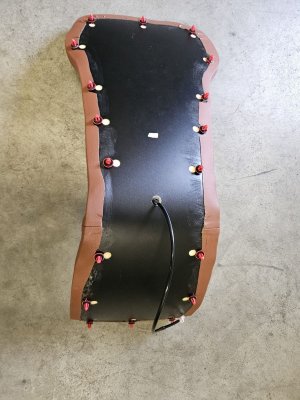 FIAT Topolino - Seat Cushions - Eco Leather - Set of 2 - Brown