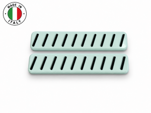 FIAT Topolino Door Sill Trim Kit - Aquamarine 