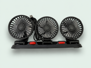 FIAT Topolino Fan Cooling Kit - 3 Fan Kit w/ USB + battery