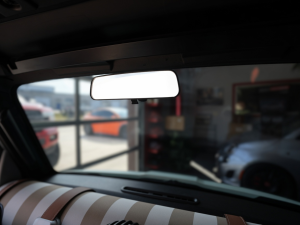 FIAT Topolino Rear View Mirror - Suction Cup Mount FIAT Topolino Rear View Mirror - Suction Cup Mount