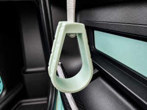 FIAT Topolino Door Pull Handles - Set of 2 - Aquamarine