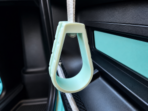 FIAT Topolino Door Pull Handles - Set of 2 - Aquamarine