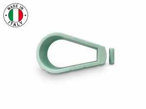 FIAT Topolino Door Pull Handles - Set of 2 - Aquamarine