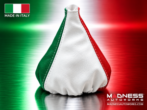 FIAT 500 Gear Shift Boot - Black italy - Italian Colors Leather FIAT 500 Gear Shift Boot - Black italy - Italian Colors Leather