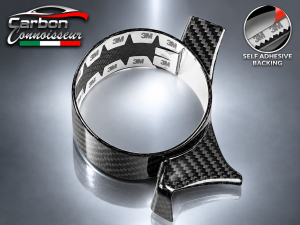 FIAT 500 ABARTH Boost Gauge Trim Piece - Carbon Fiber - Carbon Connoisseur