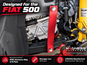 FIAT 500 Vertical Chassis Brace Kit - Corsa Forza