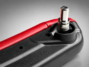 FIAT 500 Armrest - Driver Side - Red/ Black FIAT 500 Armrest - Driver Side - Red/ Black