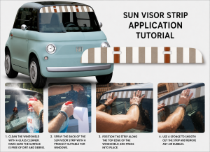 FIAT Topolino Sunshade - Dolcevita 
