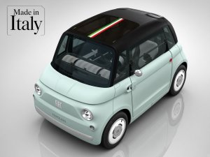 FIAT Topolino Decal Kit – Roof - Italian Flag 