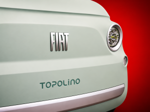 FIAT Topolino Decal Kit – "Topolino" Logo - Black