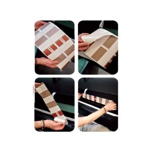 FIAT Topolino Decal Kit – Interior Door Trim - Stripes
