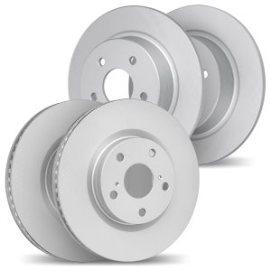 Fiat 500L Brake Rotors (4) - Front + Rear - DFC - GeoSPEC Coated 