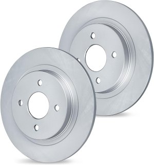 Fiat 124 Spider Brake Rotors (2) - Rear - DFC - GeoSPEC Coated - Carbon Coated - `16-`25