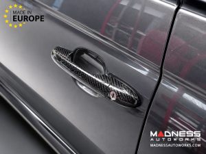 FIAT 500 Exterior Door Handle Kit - Carbon Fiber FIAT 500 Exterior Door Handle Kit - Carbon Fiber