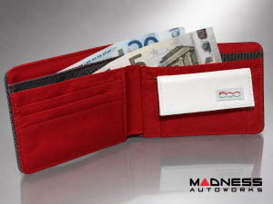 Wallet - Fiat 500 Dark Gray - Genuine FIAT Wallet - Fiat 500 Dark Gray - Genuine FIAT