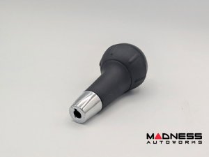 FIAT 500 Shift Knob - Automatic - Genuine FIAT - Black Top - Open Box