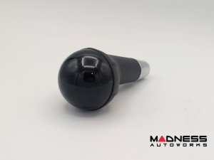 FIAT 500 Shift Knob - Automatic - Genuine FIAT - Black Top - Open Box