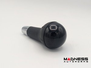 FIAT 500 Shift Knob - Automatic - Genuine FIAT - Black Top - Open Box