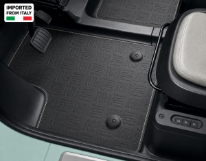 FIAT Topolino Floor Mats - Set of 2 - All Weather Rubber - Genuine FIAT 
