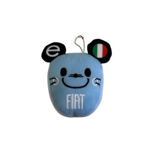 FIAT Topolino Charm - e-TOPO Plush Charm - Blue FIAT Topolino Charm - e-TOPO Plush Charm - Blue