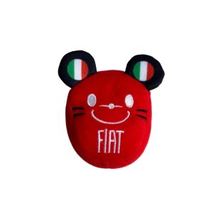 FIAT Topolino Charm - e-TOPO Plush Charm - Red FIAT Topolino Charm - e-TOPO Plush Charm - Red
