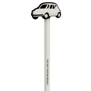 Classic Fiat 500 Pencil Set w/ Pencil Toppers - 3 piece set
