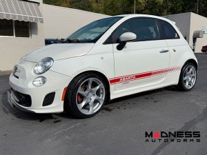 FIAT 500 Custom Wheels by Lorinser - 7.5x17" - Silver Finish