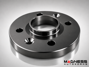 FIAT 500 Wheel Spacers - MADNESS - 16mm - set of 2 w/ extended bolts