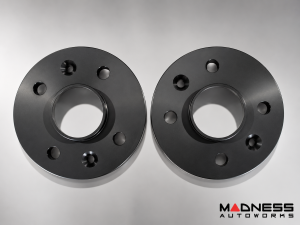 FIAT 500 Wheel Spacers - MADNESS - 16mm - set of 2 w/ extended bolts