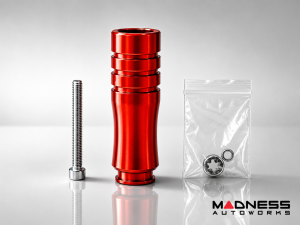FIAT 500 Gear Shift Knob - MADNESS - MegaWeight - Red