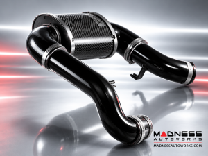 FIAT 500 Performance Air Intake System - 1.4L Multi Air Turbo - MAXFlow - MADNESS - Black Finish