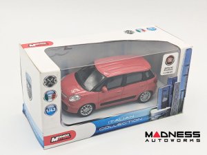 Fiat 500L Die Cast Model 1/43 scale - Red