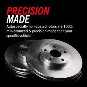 Fiat 500X Brake Kit - Front + Rear - PowerStop - Autospecialty Rotors + Evolution Ceramic Pads + Replacement Calipers 