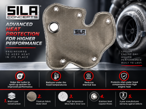 FIAT 500 Turbo Thermal Blanket - 1.4L Multi Air Turbo - Titanium