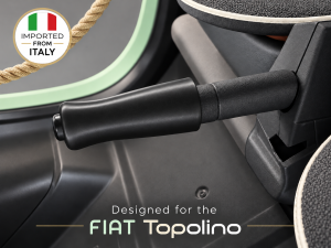 FIAT Topolino Handbrake Cover - Eleganza Design - Black